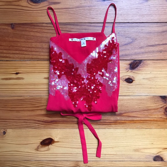 Chelsea & Violet Red Sequin Sheath Dress, GUC, S - Picture 14 of 14